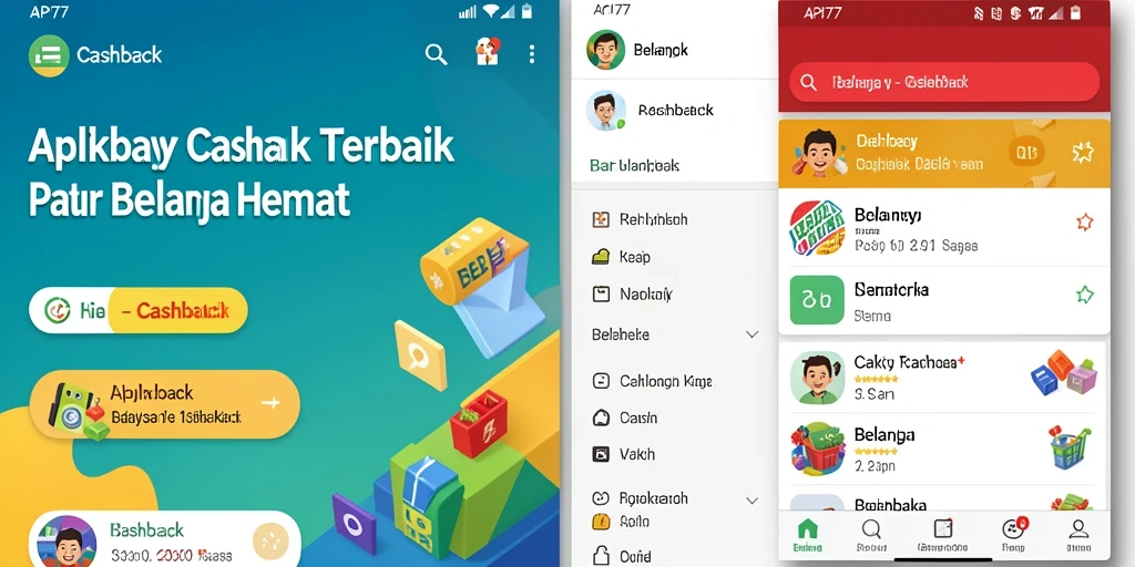 Antarmuka pengguna API77 menampilkan fitur cashback yang intuitif dan mudah diakses.