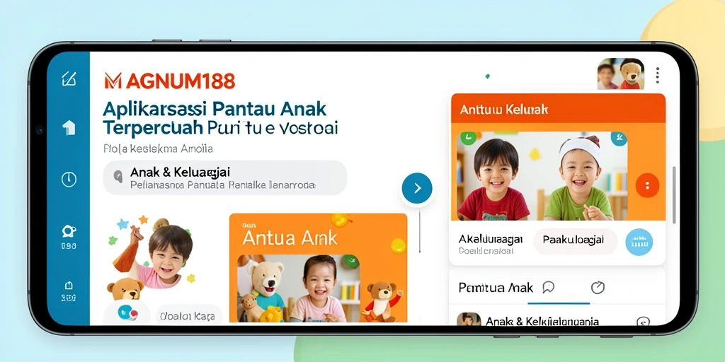 Tampilan antarmuka MAGNUM188 yang intuitif untuk pantau anak.