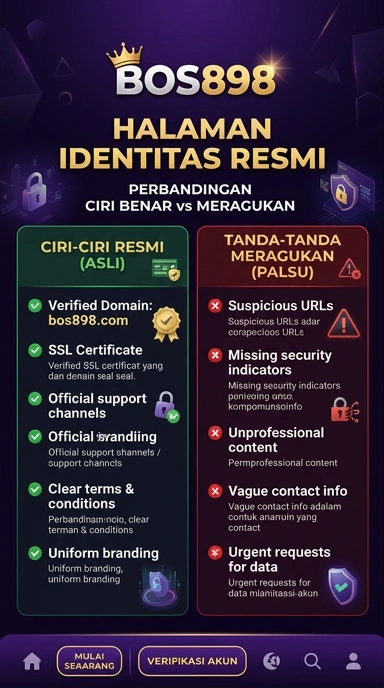 Halaman Resmi Bos898 untuk Pengguna Android